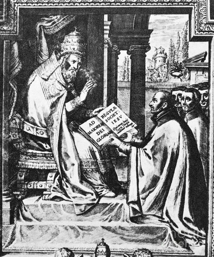 Иезуиты это. Задание иезуитов. Создав монашеский орден «общество Иисуса». Орден Иисуса в 1540.