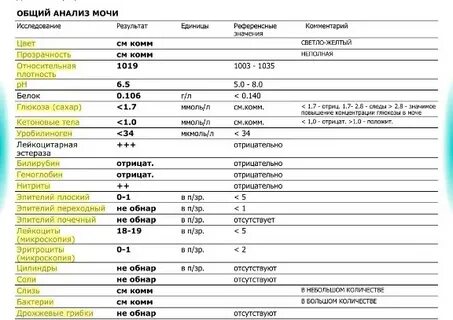 Боль при мочеиспускании анализы
