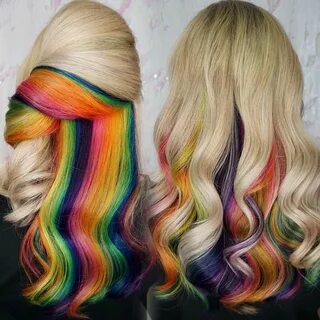 Цветные пряди для наращивания волос (73 фото)