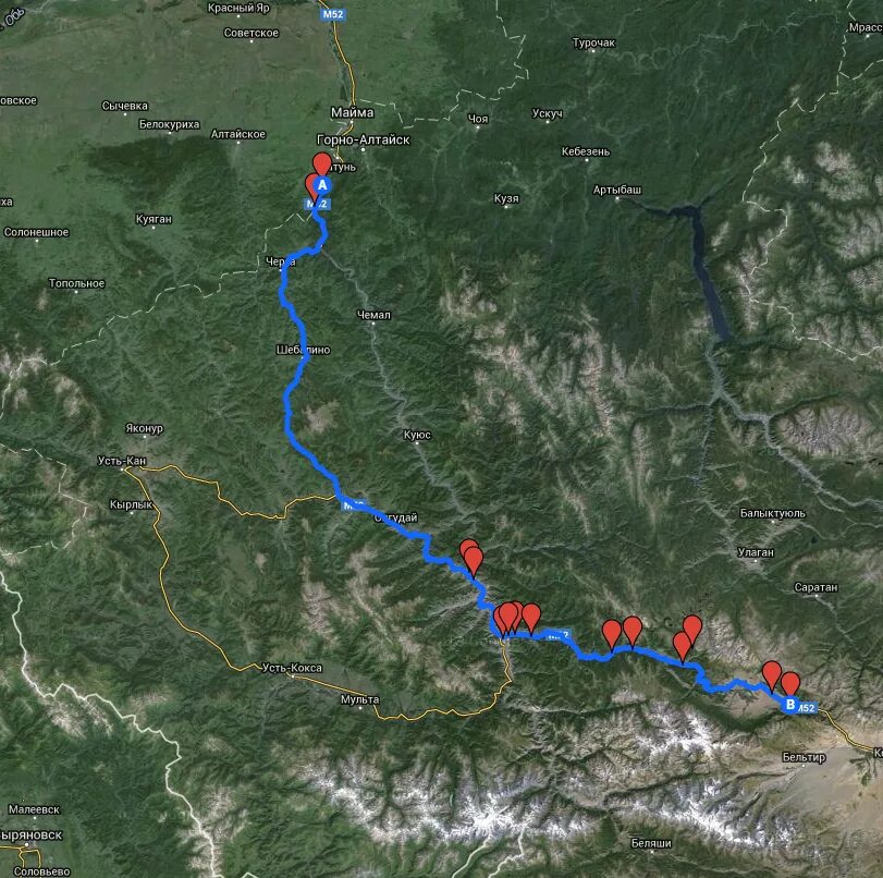 Горно алтайск усть расстояние. Дорога Горно-Алтайск Артыбаш. Горно Алтайск Усть Кан. Дорога Горно Алтайск Усть кокса. Маршрут Усть кокса Горно Алтайск.
