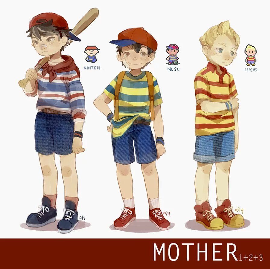 Лукас Earthbound. Earthbound Несс и Лукас. Несс Earthbound. Лукас mother 3. Mother 1 game