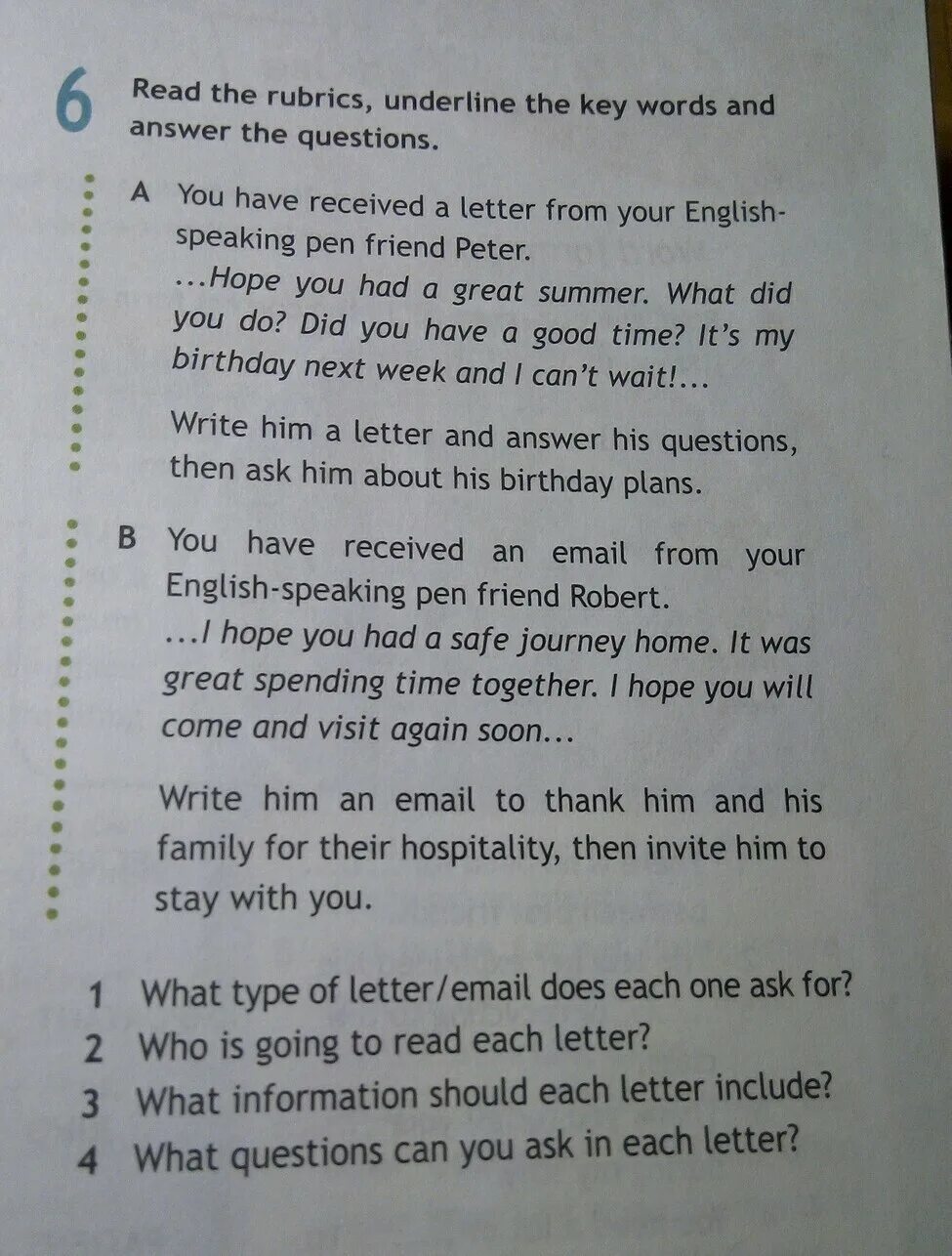 Write questions to the underlined. Read the rubric and find the Key Words then answer the questions 9 класс. Read the rubrics underline. Read the rubric and underline the Key Words 9 класс. Read the rubric and answer the questions.