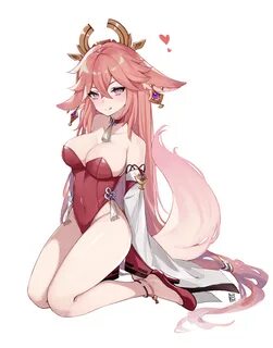Yae Miko (Genshin Impact) by moniponchan #3584501.