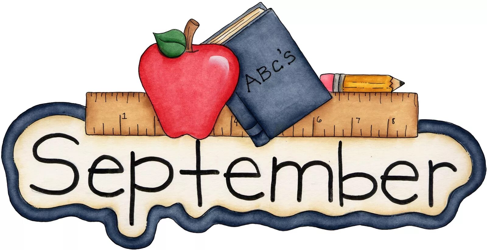 This school year we. September надпись. Сентябрь на английском. Сентябрь надпись. September картинки.