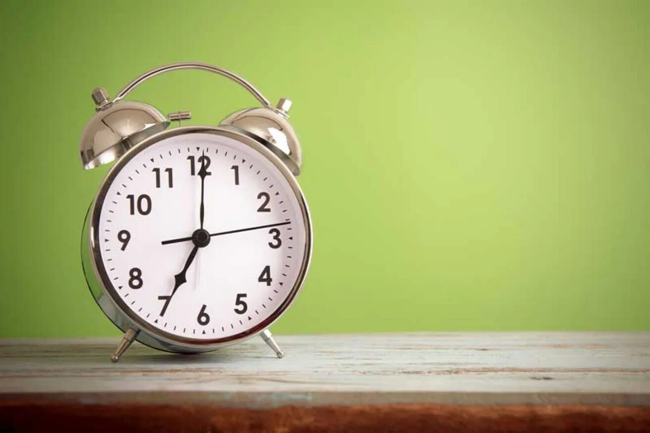 The clock said that it