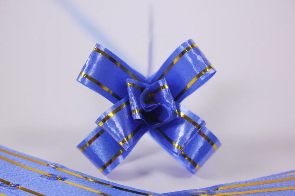 Техника плоский бант увеличение