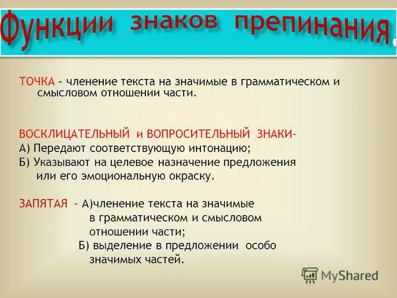 Назначение предложения. Смвсловпя рользнаков препинания. Самоаттестация картинка. Назначение предложения. Знаки препинания точка функции знаков членение текста на значимые.