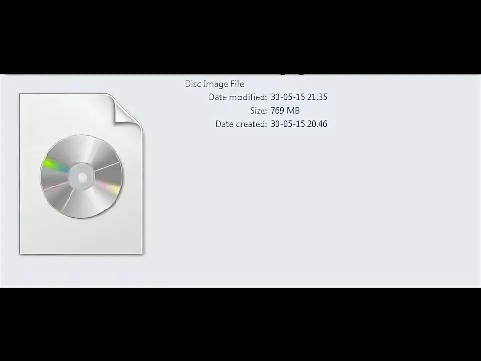 Disk image file. Disk image file