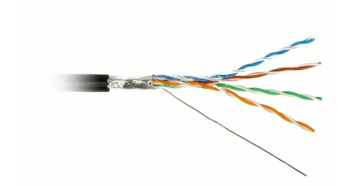 Кабели f купить. Кабель ftp4-c5e-Solid Outdoor-40 4х2х0,5. F/UTP Cat.5e 4х2х24awg. Кабель UTP Hyperline витая пара категория 5е. Hyperline ftp4-c5e-Solid-GY кабель.