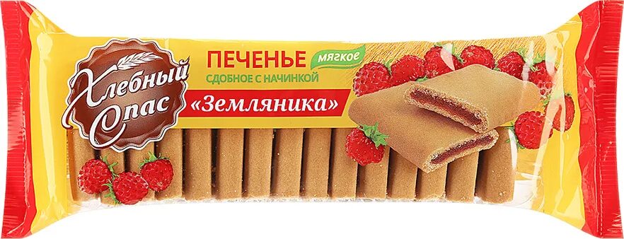 Печенье земляничное фото Печенье сахарное Земляничный слодыч 100гр