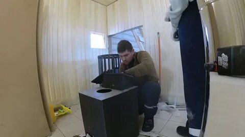 Видео установки бани