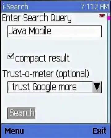 I search