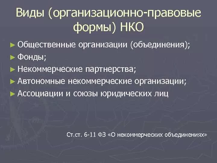 Публичные некоммерческие организации