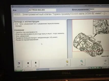 Мерседес актрос ошибки gs