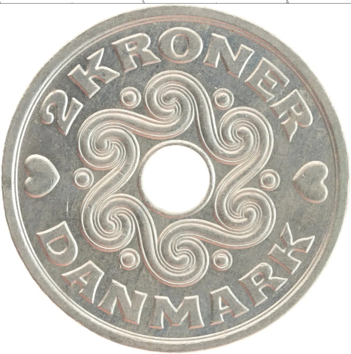 O 76. Датские кроны монеты.