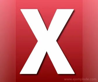 X con