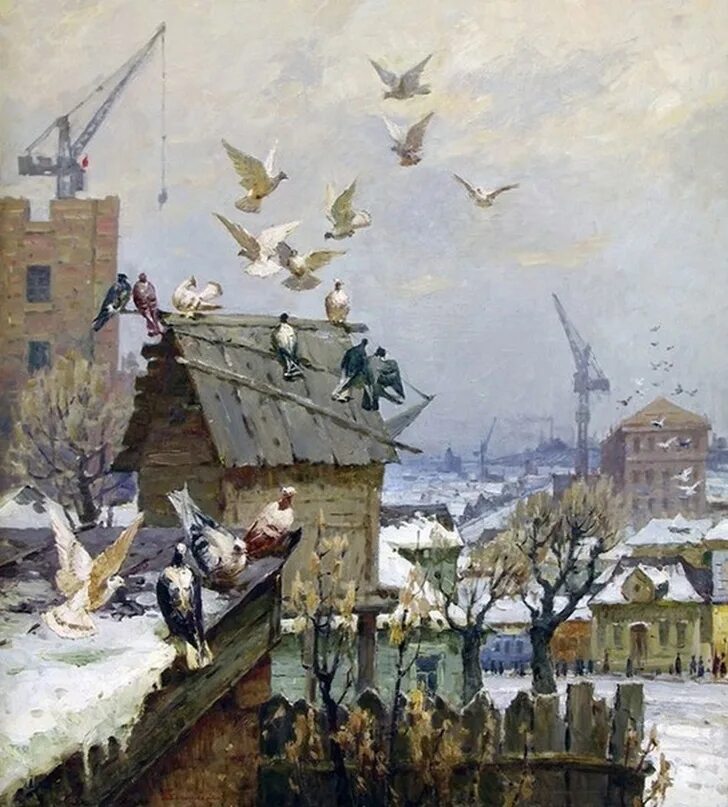 Голубятник картина. Голубятник картина перова. Голубятник картина. Голубятник картина. Голубятник картина.