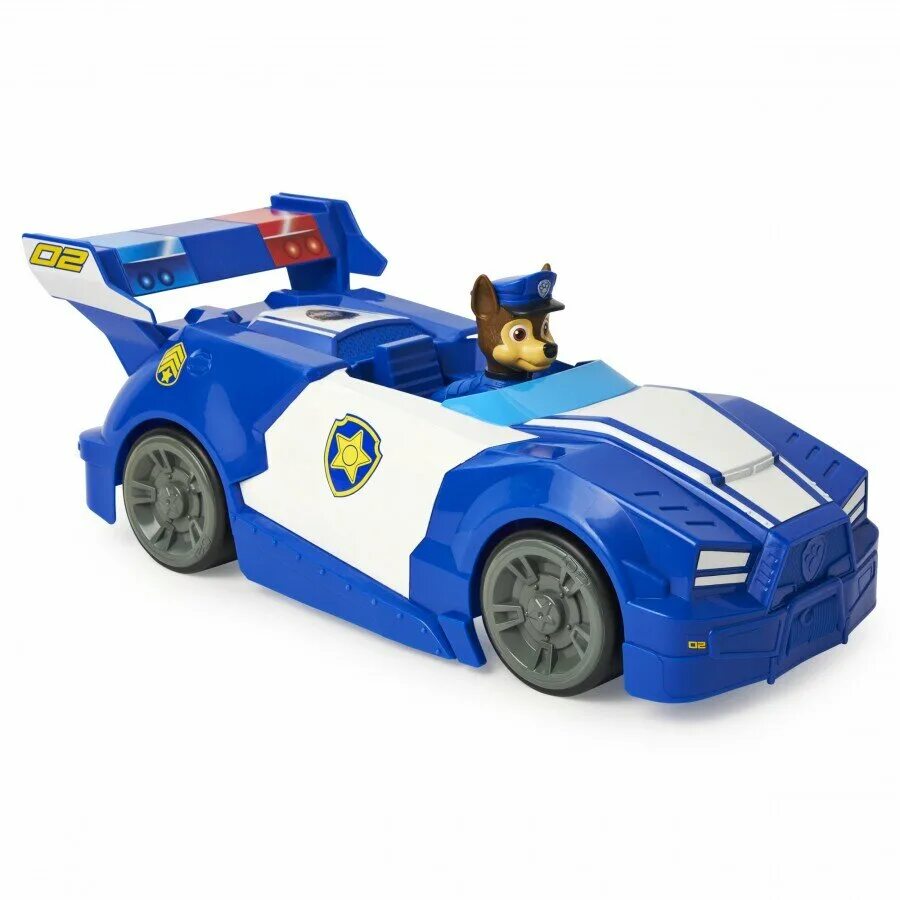 машинка paw patrol кино либерти 6063427. фигурка spin master paw patrol машина-трансформер - чейз 20080286. гонщик чейз патруль. автомобиль 16603 большой спасателей со звуком paw patrol. щенячий патруль машинка гонщика.