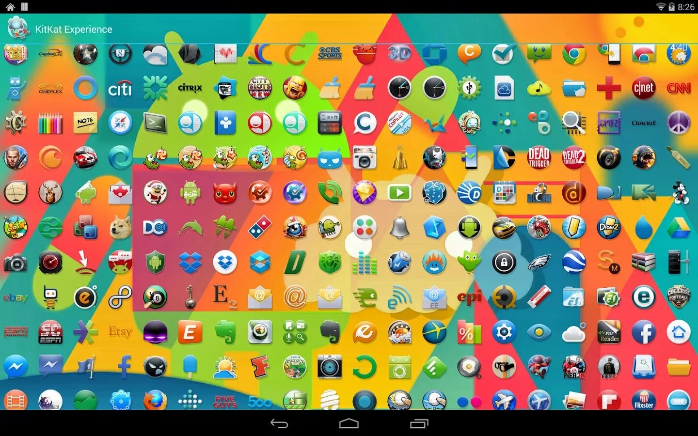 4 your experience. Kitkat Launcher. Android 4 Launcher.