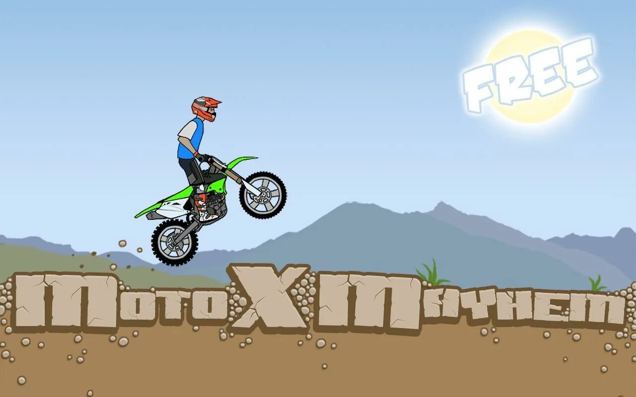 Старая игра про мотоцикл. Moto x Mayhem. Игры про мотоциклы. Гонки на мотоциклах.