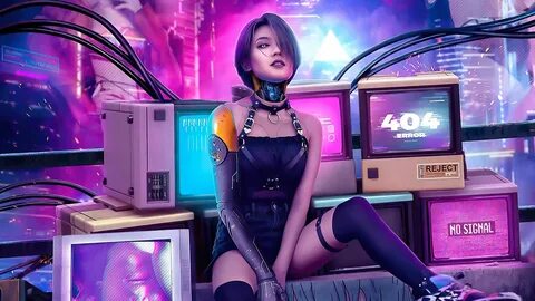 Cyberpunk Windows 10/11 Theme.