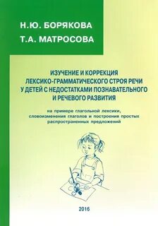 Коррекционный курс развитие речи
