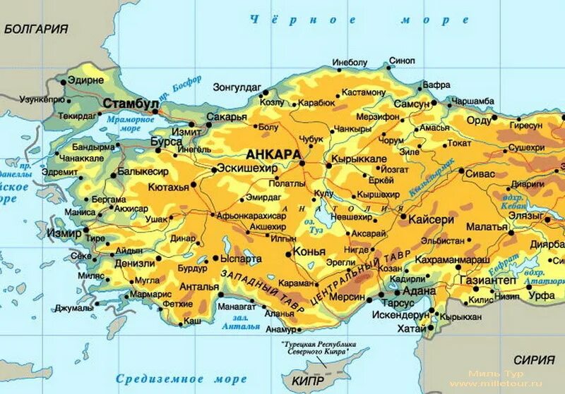 Входящие в турции. Географическое положение турции на карте. Входящие в турции. Карта турции с морями омывающие турцию на русском языке. Карта турции с курортами на русском языке.
