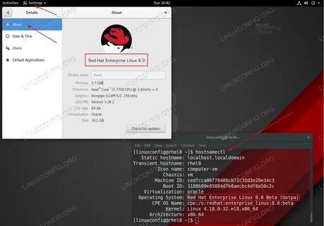 Linux red os