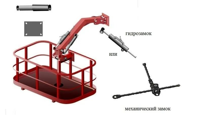 Люлька монтажная для КМУ. Монтажная корзина для КМУ рк23500. Механический замок на люльку КМУ. Люлька на манипулятор КМУ 150.