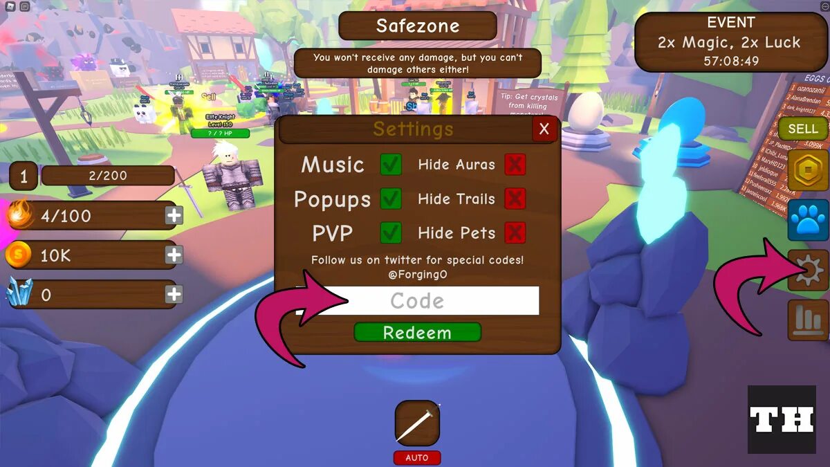 Blade roblox code