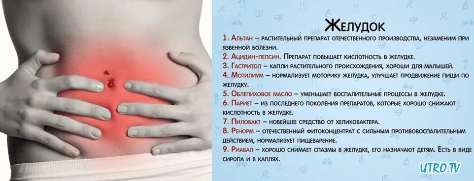 При боли в животе. Может ли болеть желудок