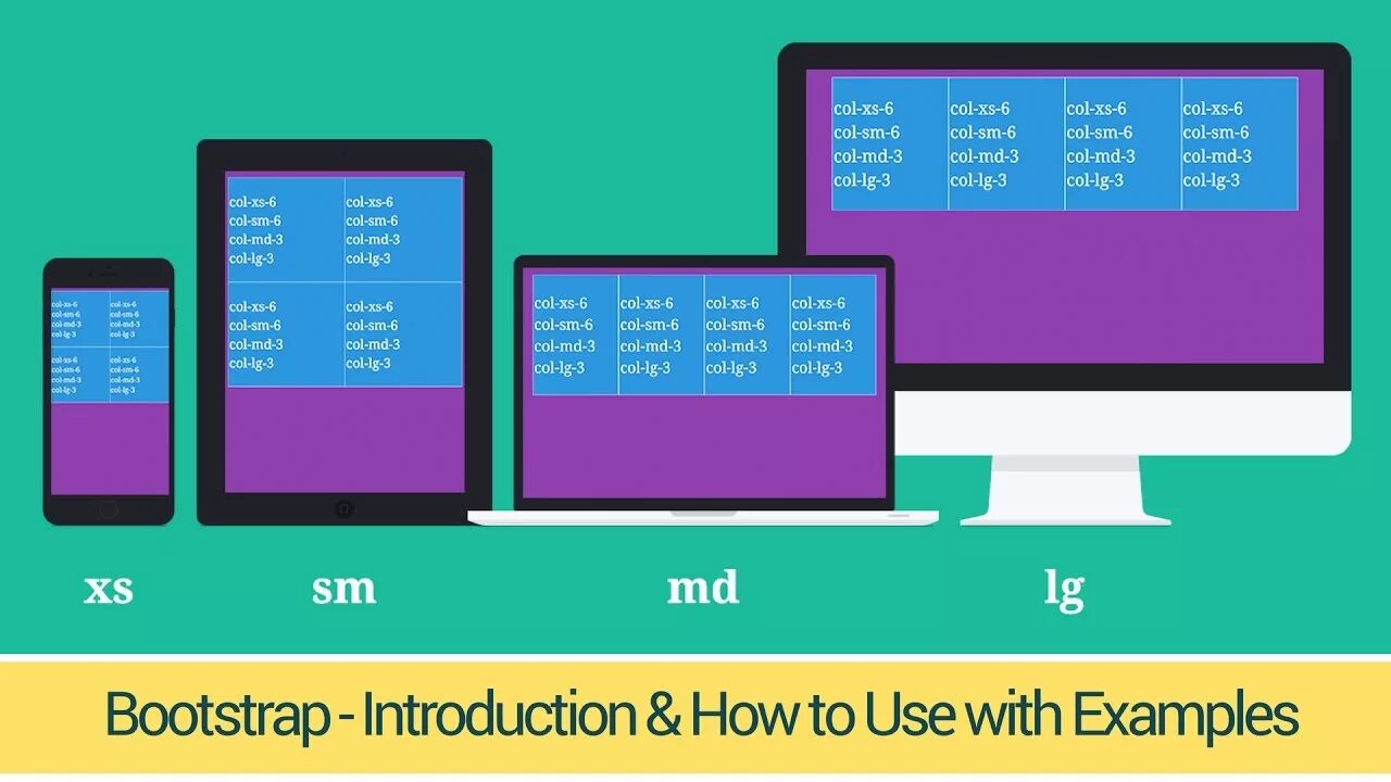 Bootstrap row. Bootstrap LG MD SM XS. Col-LG-12. Col-XS-6. SM MD LG XL Bootstrap.