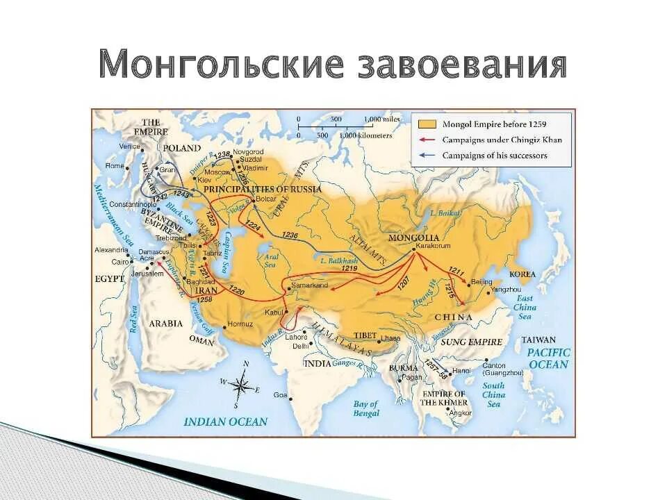 Расширение монгольской империи. Монгольские завоевания Чингисхана на карте. Монгольская Империя в 13 веке. Монголия 13 век карта. Походы монголов в Китай карта.