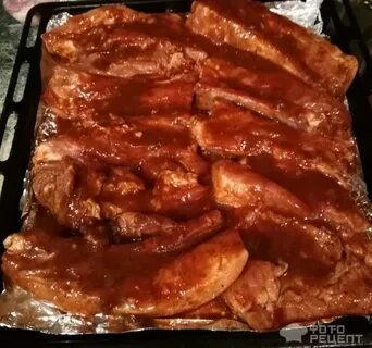 Сколько готовятся свиные ребра в фольге