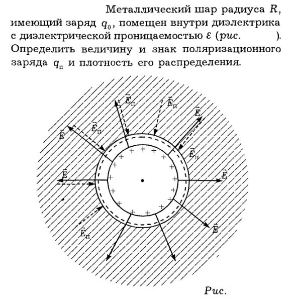 Металлический шар заряжен положительно. Металлический заряженный шар в диэлектрической оболочке. Металлический шар окружен слоем диэлектрика. Металлический шар радиусом r в оболочку. Диэлектрический шар в диэлектрике.