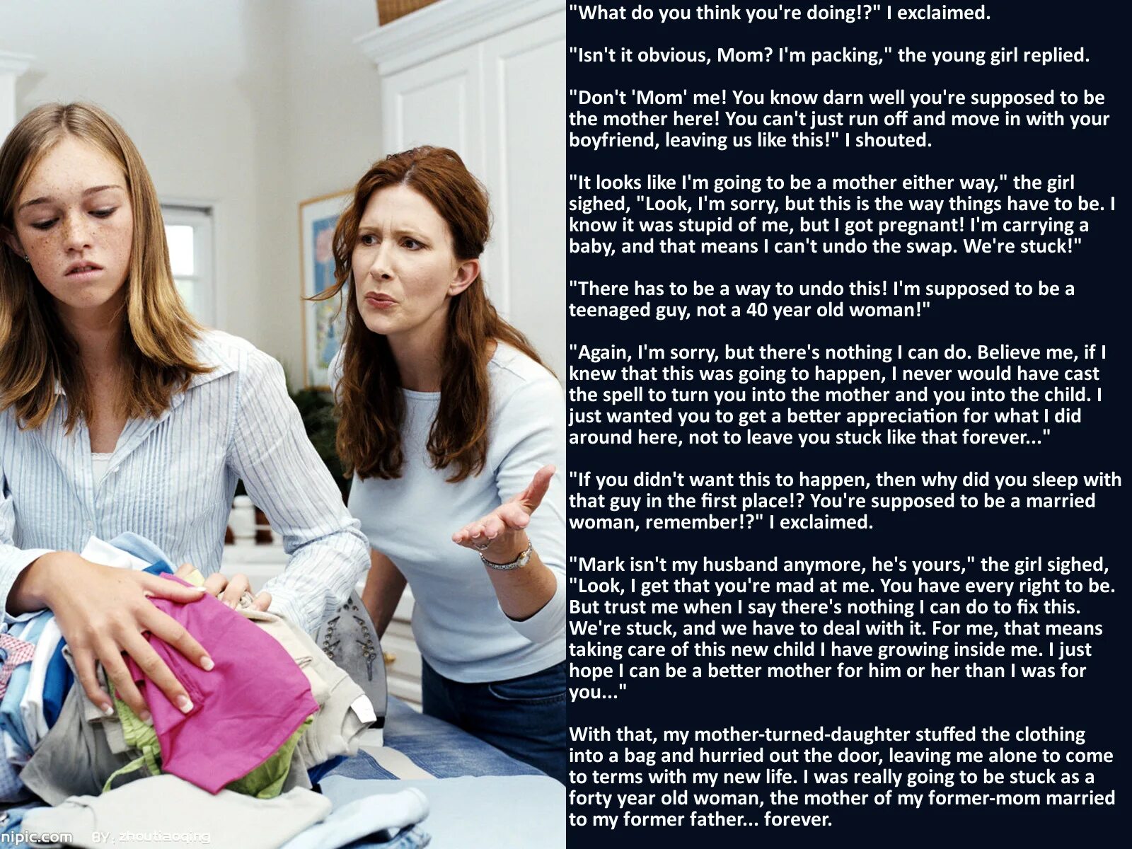 О женщина. Дети уходят в школу. Простые диалоги на английском языке для детей. Гармоничные отношения с мамой. Mother daughter chav.