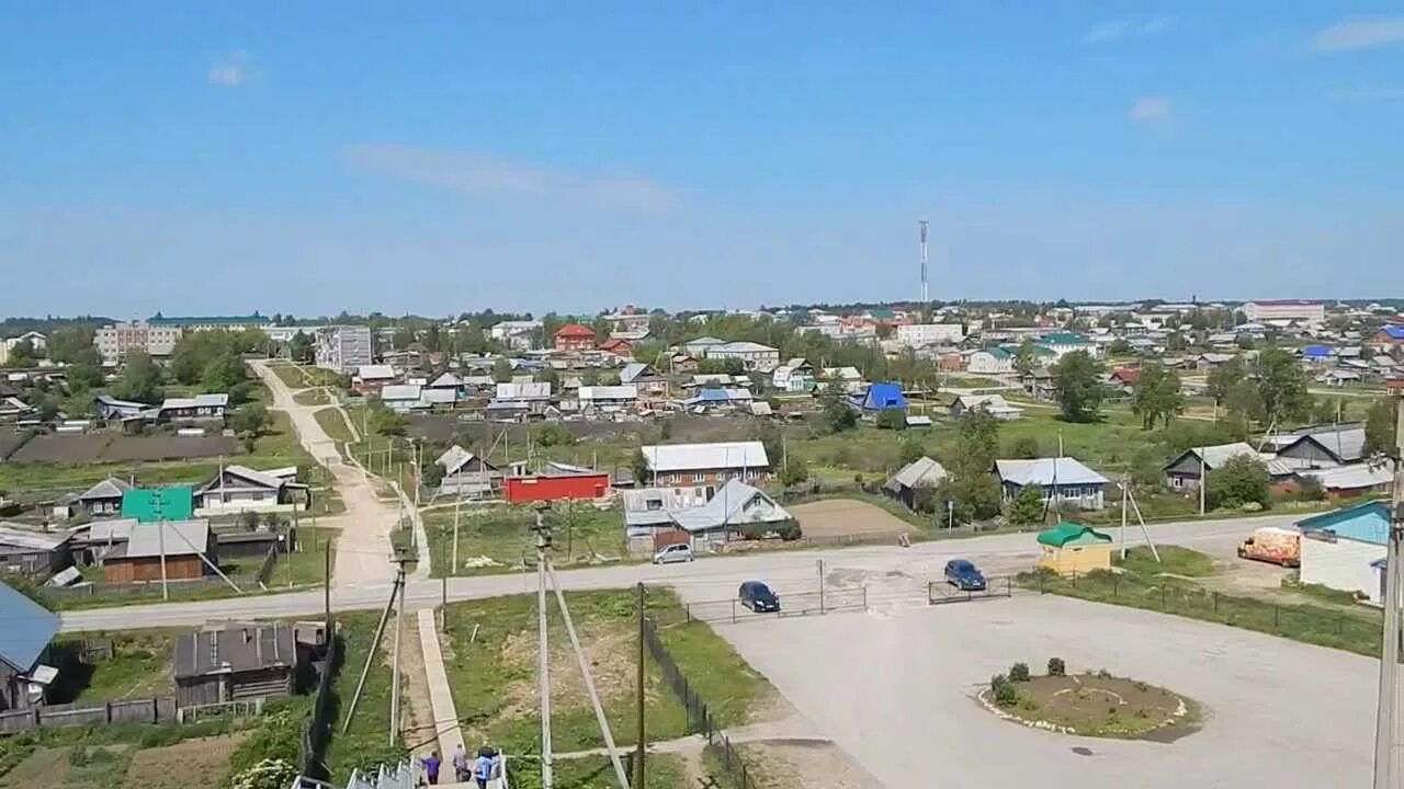 Видео поселок октябрьский