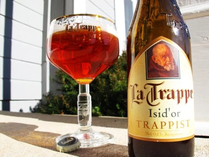 Ла Траппе Траппист. La Trappe пивоварня. La Trappe Trappist Isidor.