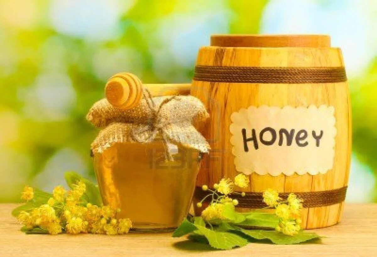 Мед. Бочка меда. Мёд натуральный. Баночка для меда.