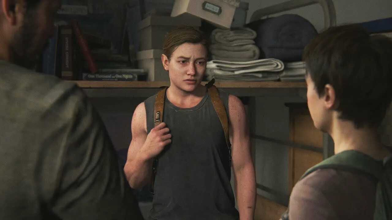 The face us 2. Эбби the last of us.