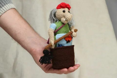 Баба яга крючком