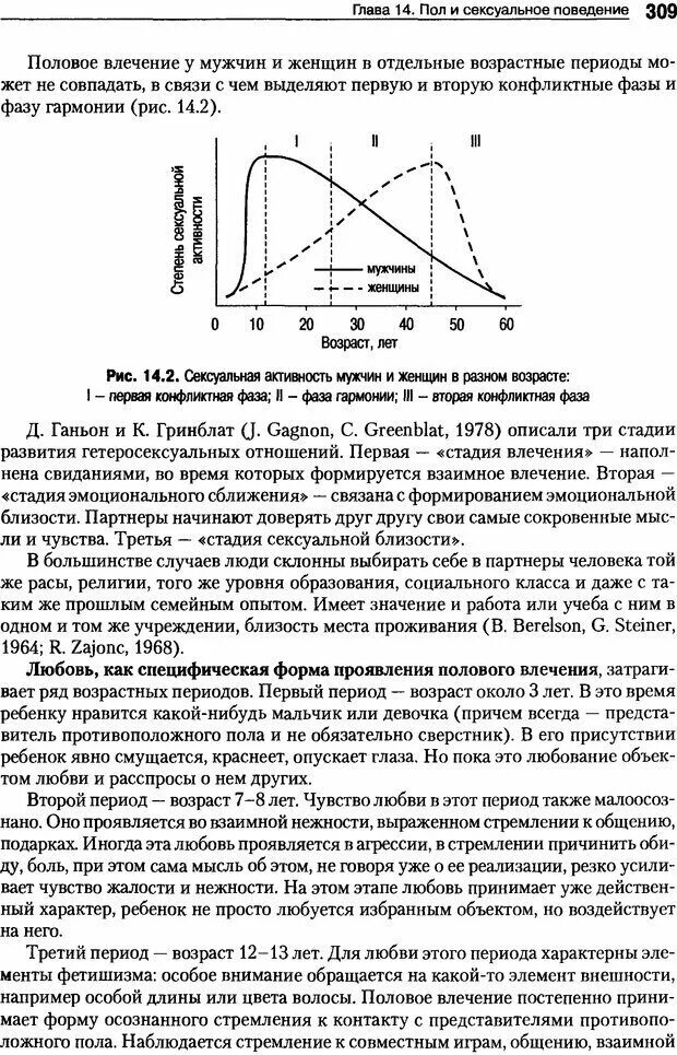 Возраст полового влечения