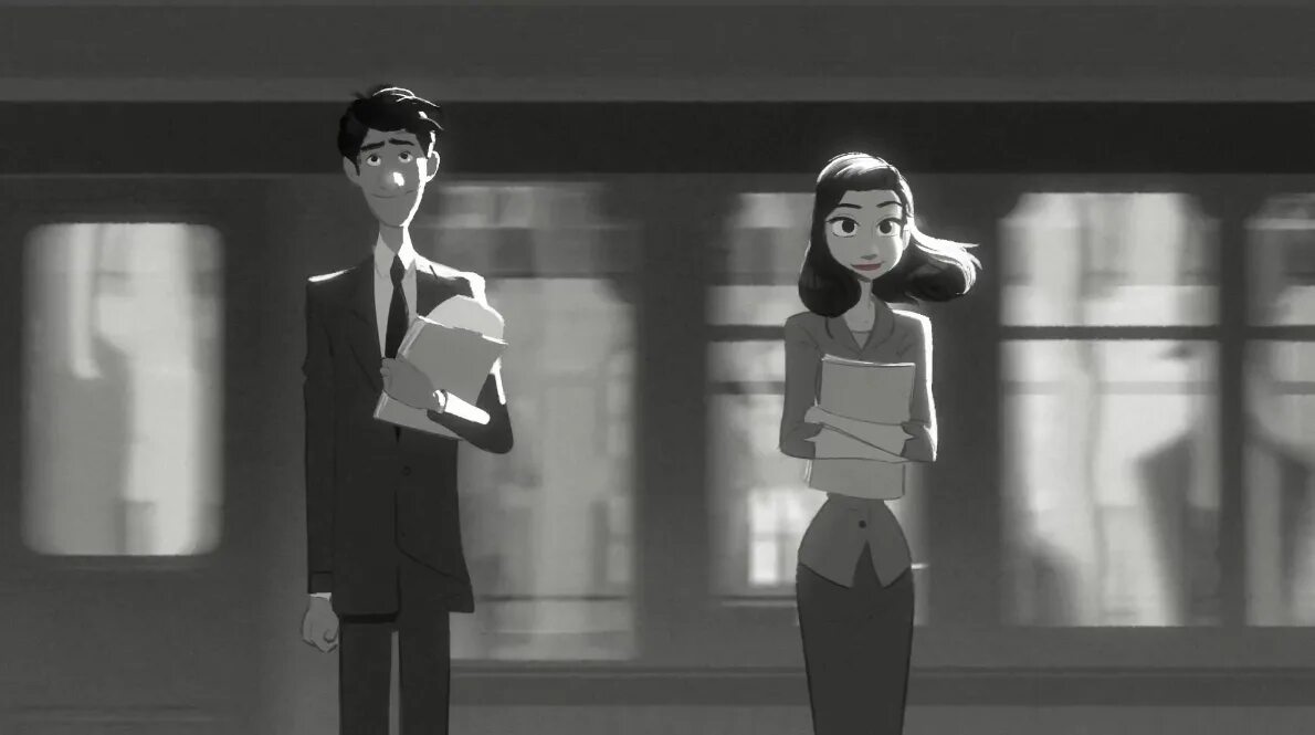 Paperman 2012. Paperman Disney. Другая сторона коробки короткометражка на русском