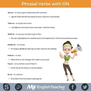 Phrasal verbs on off