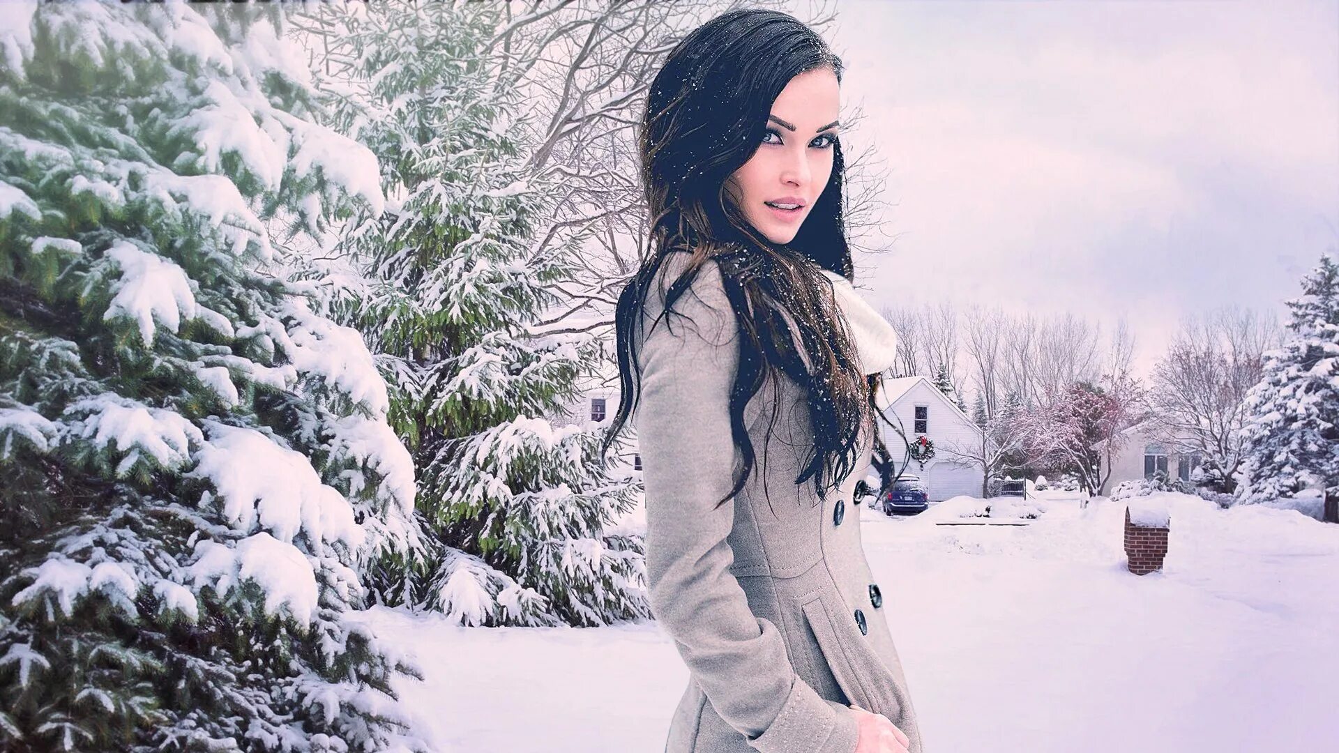 Niece Waidhofer. Niece Waidhofer онлифанс. Брюнетка зимой. Девушка зима. Красивое фото девушки зимой