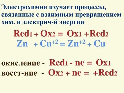 Электрохимия