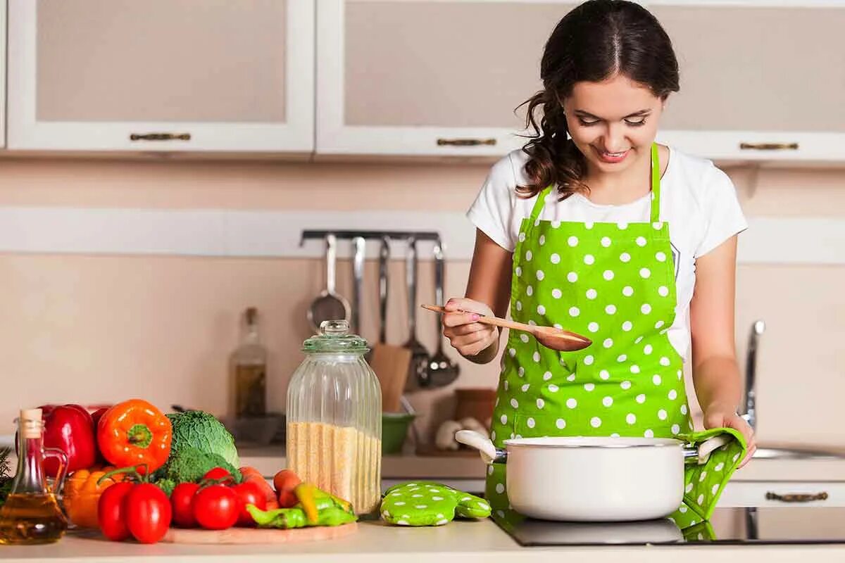 Working day cook