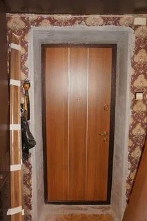 Как оформить дверной проем входной двери