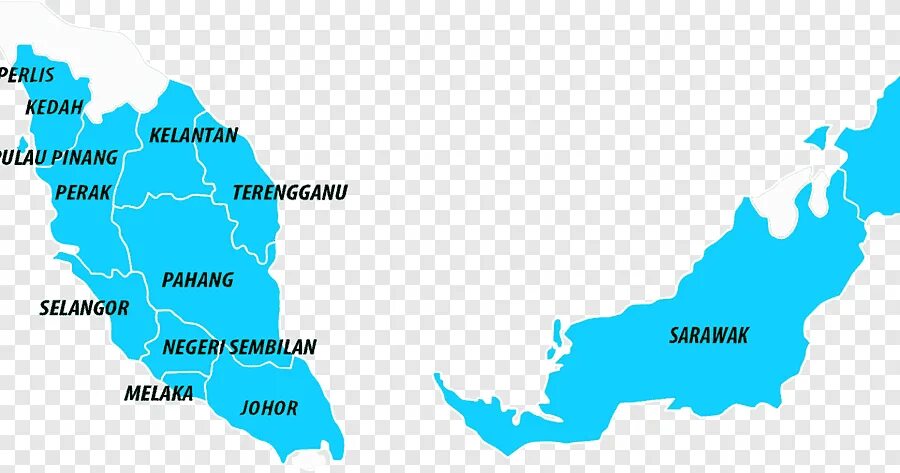 Штаты малайзии. Административное деление Малайзии. Регионы Малайзии. Штаты Малайзии на карте. Карта Малайзии с регионами.