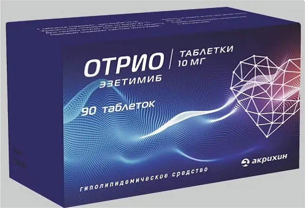 Отрио инструкция по применению и для чего. Отрио. акрихин. отрео препарат. статин и эзетимиб.